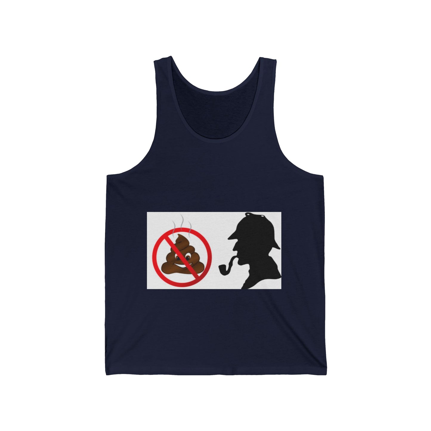 Unisex Jersey Tank UK & EUROPE PRODUCED NO SH*T SHERLOCK RANGE