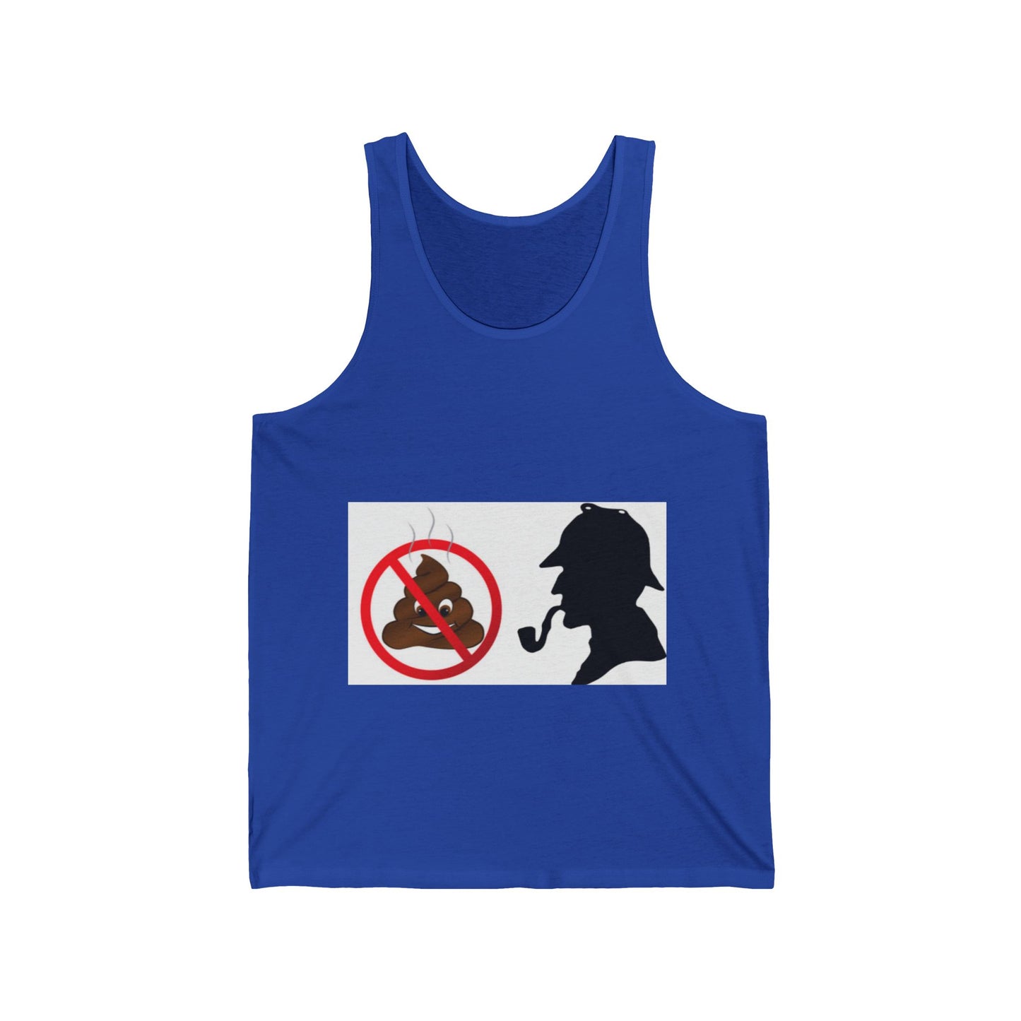 Unisex Jersey Tank UK & EUROPE PRODUCED NO SH*T SHERLOCK RANGE