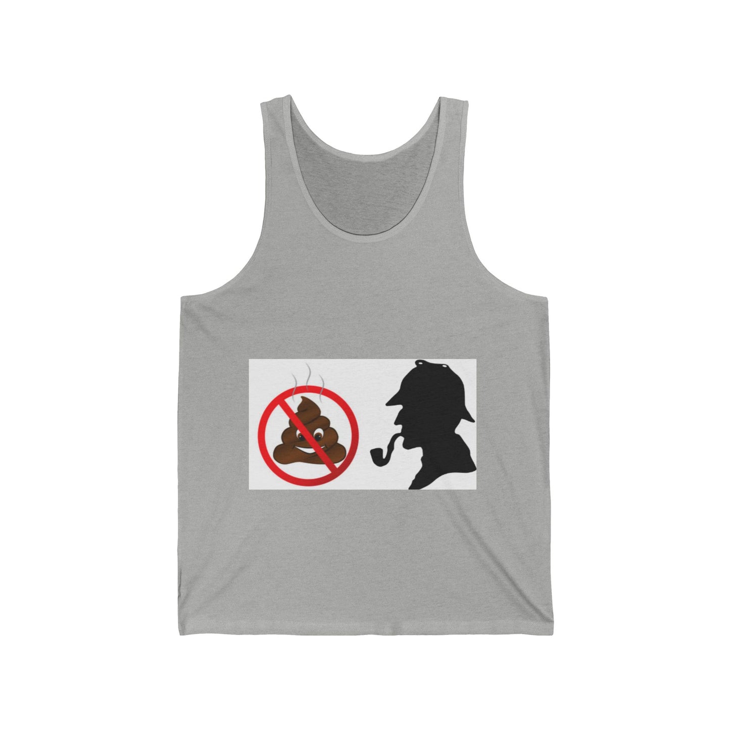 Unisex Jersey Tank UK & EUROPE PRODUCED NO SH*T SHERLOCK RANGE
