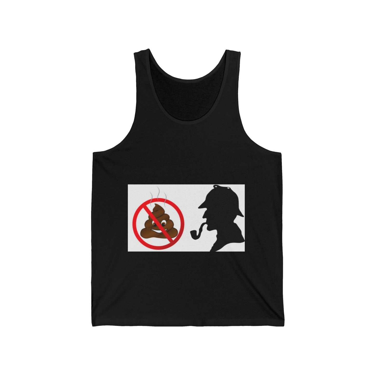 Unisex Jersey Tank UK & EUROPE PRODUCED NO SH*T SHERLOCK RANGE