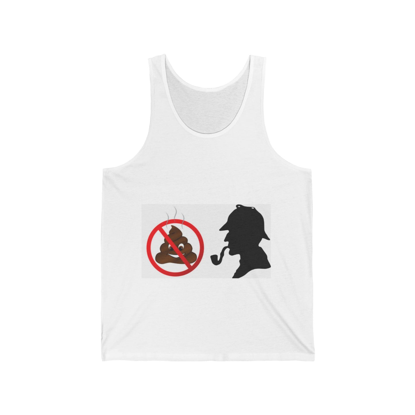 Unisex Jersey Tank UK & EUROPE PRODUCED NO SH*T SHERLOCK RANGE