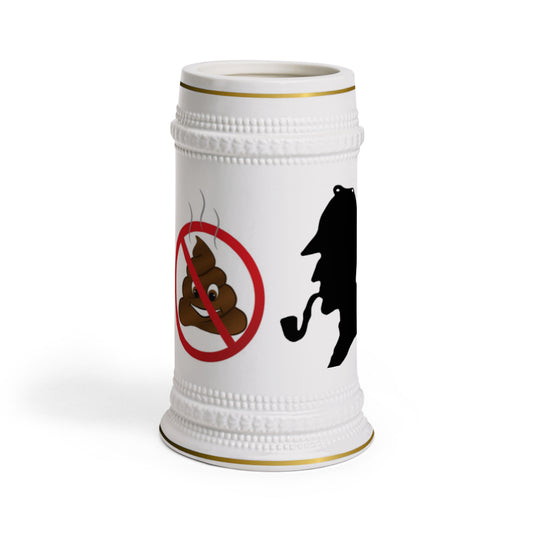 Beer Stein Mug USA PRODUCED NO SH*T SHERLOCK RANGE