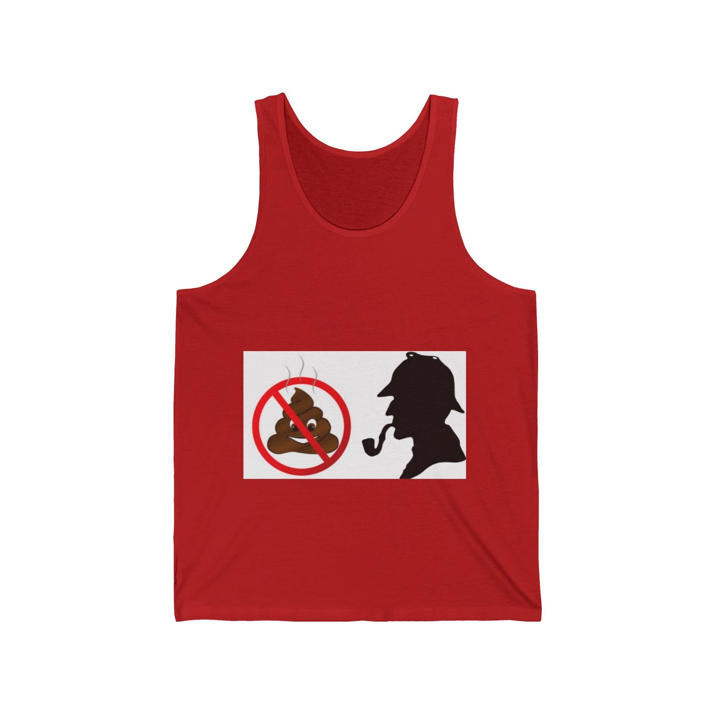 Unisex Jersey Tank UK & EUROPE PRODUCED NO SH*T SHERLOCK RANGE